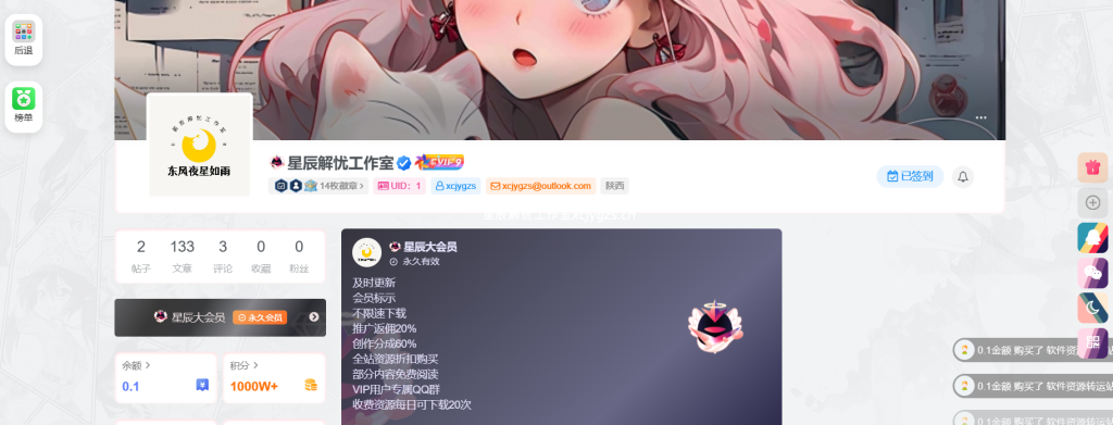 为子比主题用户中心添加包含 UID 的美观复制功能及代码介绍-主题美化网